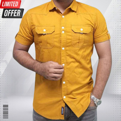 Premium Cotton Half Sleeve Shirt