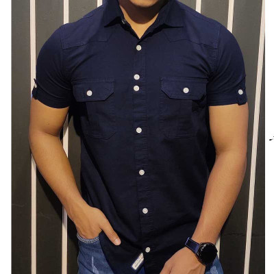 Premium Cotton Half Sleeve Shirt