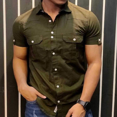 Premium Cotton Half Sleeve Shirt